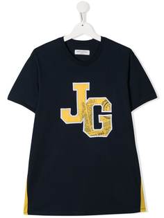 John Galliano Kids футболка с логотипом