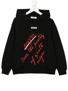 Msgm Kids худи Love The Poetry