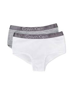 Calvin Klein Kids набор из двух трусов-боксеров с логотипом