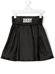 Dkny Kids юбка миди с логотипом