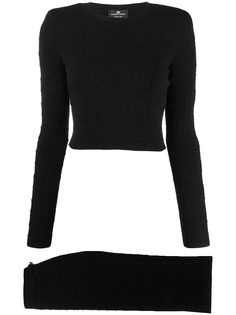 Elisabetta Franchi костюм с вышивкой