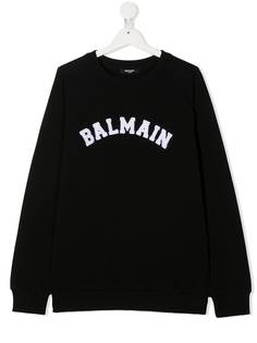 Balmain Kids джемпер с логотипом