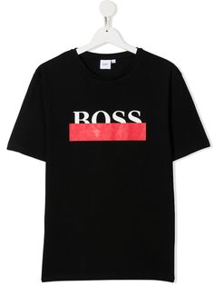 BOSS Kidswear футболка с логотипом