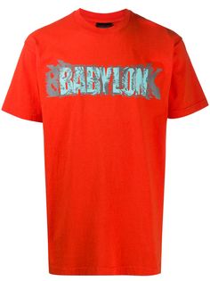Babylon LA футболка с круглым вырезом и логотипом