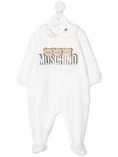 Moschino Kids комбинезон с логотипом