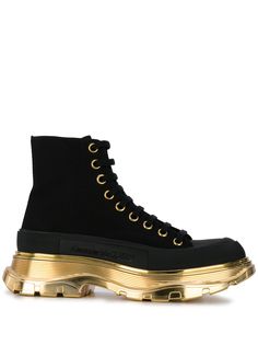 Alexander McQueen высокие кроссовки Tread Slick