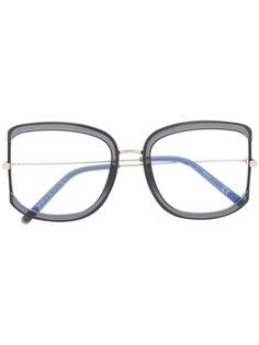 Tom Ford Eyewear очки в массивной квадратной оправе