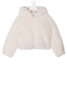 Monnalisa куртка на молнии с капюшоном