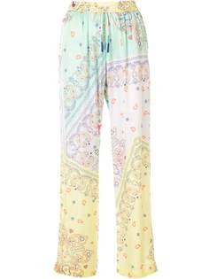 Mira Mikati прямые брюки с принтом