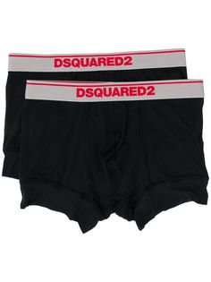 Dsquared2 комплект из двух боксеров с логотипом