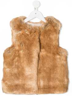 Chloé Kids жилет из искусственного меха