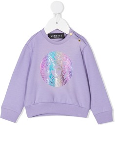 Versace Kids толстовка Medusa с круглым вырезом