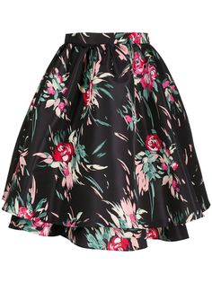 La DoubleJ пышная юбка с завышенной талией и цветочным принтом