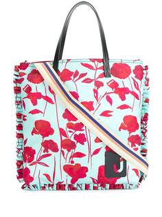 La DoubleJ сумка-шопер с цветочным принтом