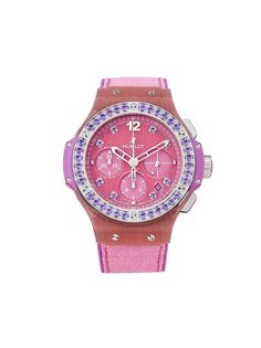 Hublot наручные часы pre-owned 2020-го года Big Bang Pink Linen 41 мм