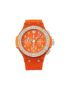 Hublot наручные часы Big Bang Orange Linen pre-owned 41 мм 2020-го года