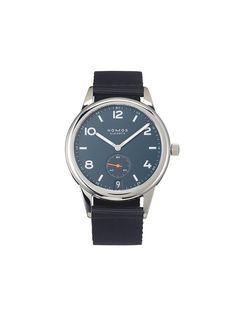 NOMOS Glashütte наручные часы Club Automat Datum Atlantik pre-owned 41.5 мм 2020-го года