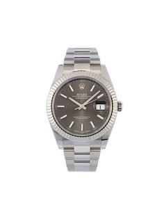 Rolex наручные часы Oyster Perpetual Datejust pre-owned 41 мм 2020-го года