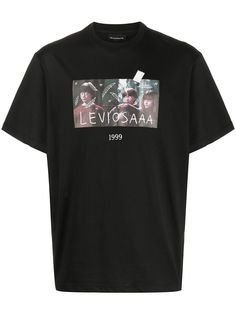 Throwback. футболка Leviosa 1999 с принтом