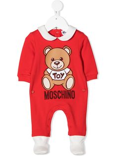 Moschino Kids пижама с принтом