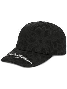 Dolce & Gabbana жаккардовая кепка с цветочным узором