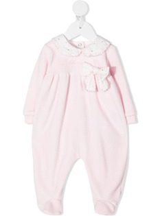 Miss Blumarine ромпер с бантом