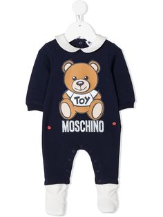 Moschino Kids пижама с принтом