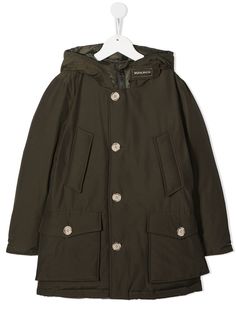 Woolrich Kids парка с капюшоном