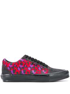Vans кеды с леопардовым принтом