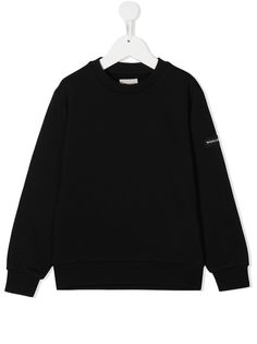 Woolrich Kids толстовка с нашивкой-логотипом