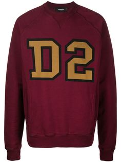 Dsquared2 толстовка с круглым вырезом и принтом D2