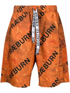 Raeburn спортивные шорты с принтом Solar