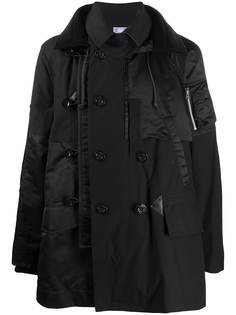 Sacai двубортная парка