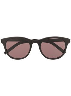 Saint Laurent Eyewear солнцезащитные очки SL 401 в круглой оправе