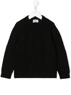 Stone Island Junior свитер с круглым вырезом