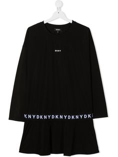 Dkny Kids платье миди с логотипом