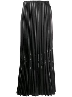 Vivetta плиссированная юбка с принтом