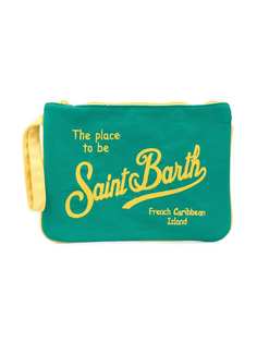 Mc2 Saint Barth клатч с вышитым логотипом