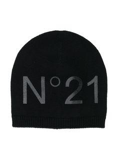 Nº21 Kids шапка бини с логотипом