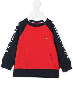 Tommy Hilfiger Junior топ с длинными рукавами в стиле колор-блок