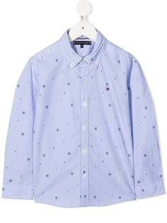 Tommy Hilfiger Junior рубашка с логотипом