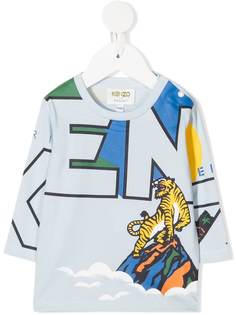 Kenzo Kids топ с логотипом