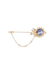 Dolce & Gabbana брошь с цветочным декором