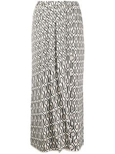 Christian Wijnants юбка с графичным принтом