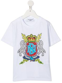 Neil Barrett Kids футболка с логотипом