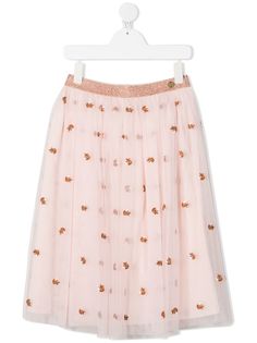 LANVIN Enfant пышная юбка Fox