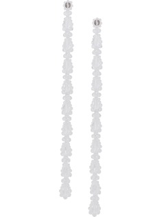 Simone Rocha длинные серьги-подвески с бусинами