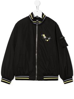 Givenchy Kids бомбер с логотипом
