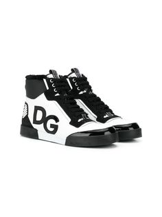 Dolce & Gabbana Kids высокие кроссовки