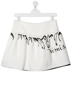 Mi Mi Sol юбка с графичным принтом